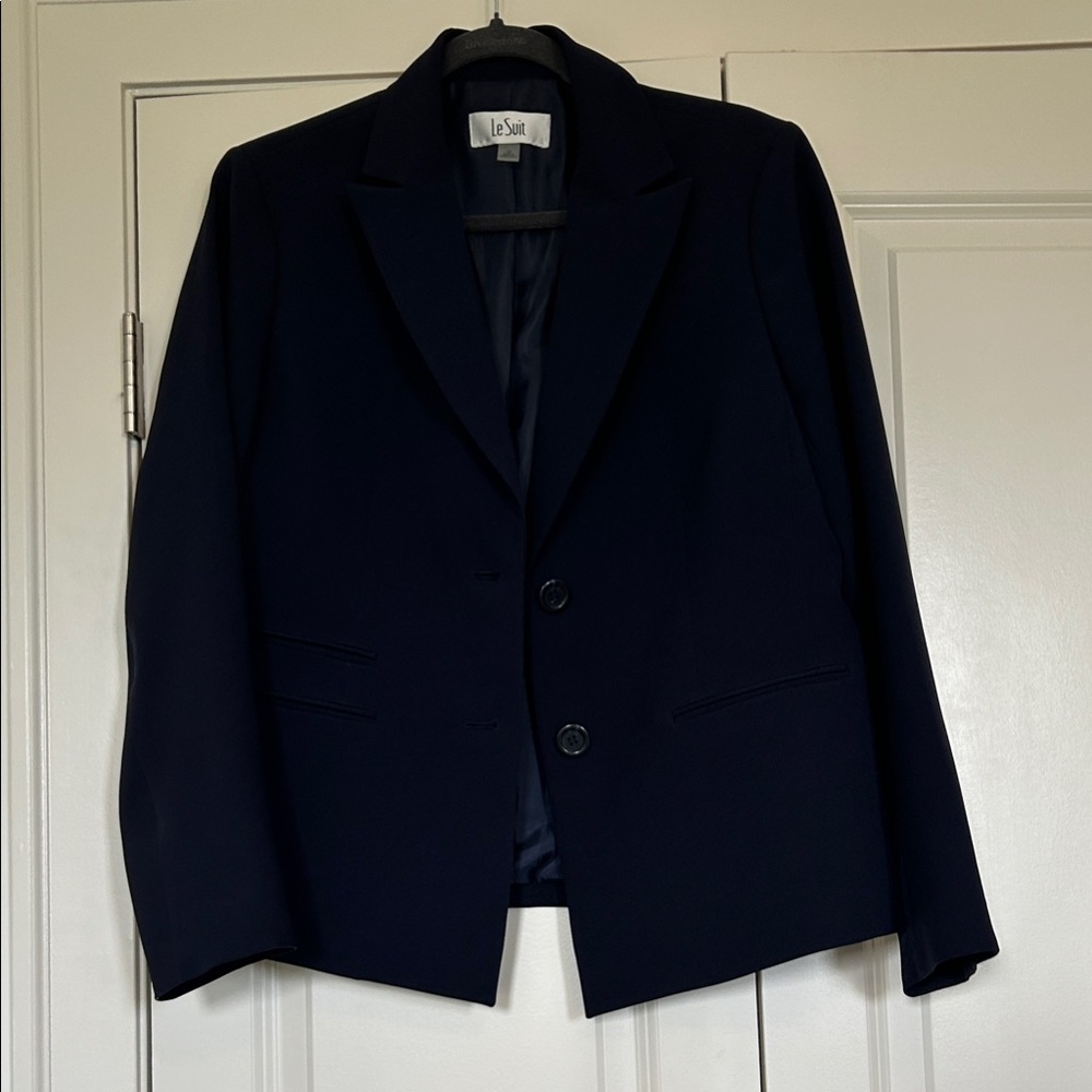 Le Suit Dark Blue Blazer